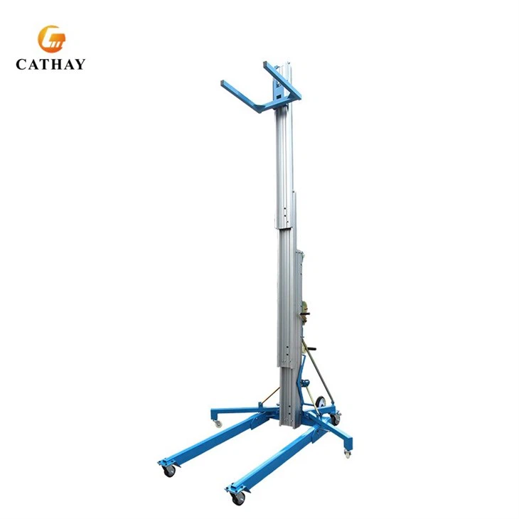 Manual Aluminum Materials Lift